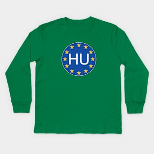 Hungary Magyarorszag Kids Long Sleeve T-Shirt